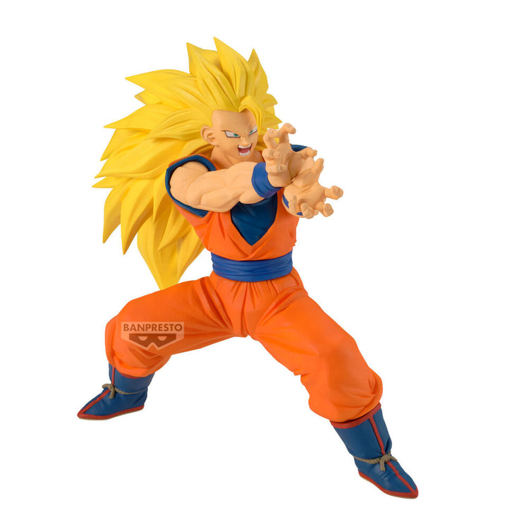 Action Figure Dragon Ball Z: Son Goku Super Saiyan 3 vs Majin Buu - 16cm - BANPRESTO - Model Kit