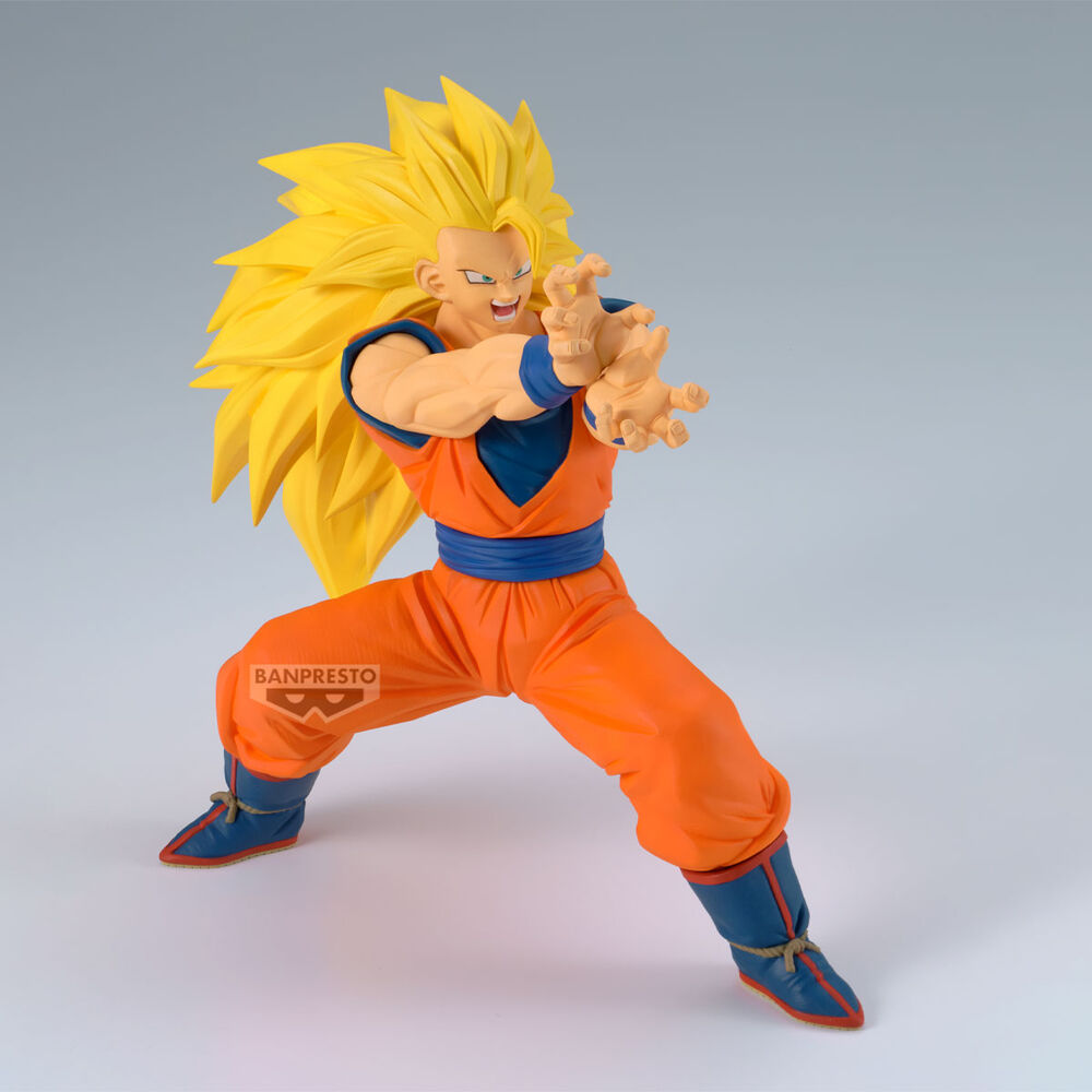 Action Figure Dragon Ball Z: Son Goku Super Saiyan 3 vs Majin Buu - 16cm - BANPRESTO - Model Kit
