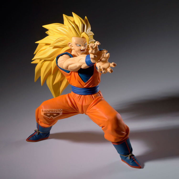 Action Figure Dragon Ball Z: Son Goku Super Saiyan 3 vs Majin Buu - 16cm - BANPRESTO - Model Kit