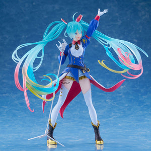 Figura Banpresto Evolve: Gundam x Hatsune Miku 45° Anniversario - 21cm - BANPRESTO - Model Kit
