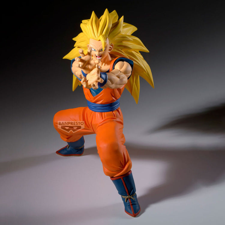 Action Figure Dragon Ball Z: Son Goku Super Saiyan 3 vs Majin Buu - 16cm - BANPRESTO - Model Kit