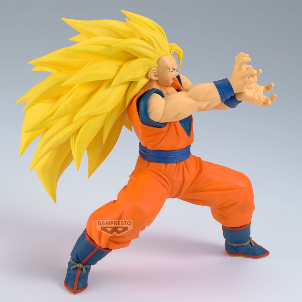 Action Figure Dragon Ball Z: Son Goku Super Saiyan 3 vs Majin Buu - 16cm - BANPRESTO - Model Kit