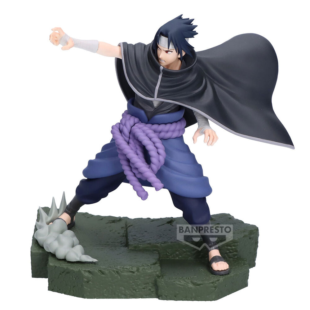 Figura Sasuke Uchiha Combination Battle Naruto Shippuden 15cm - Banpresto