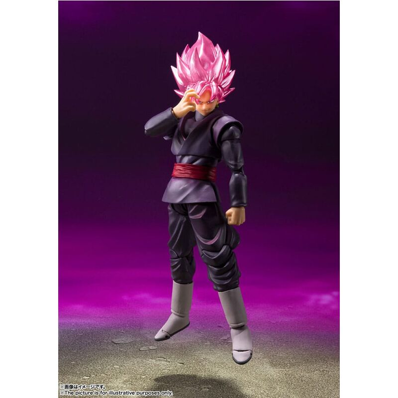 [PREORDINE] S.H. Figuarts Goku Black Super Saiyan Rosé Dragon Ball Super 14cm - TAMASHII NATIONS - Model Kit