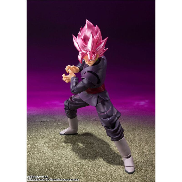 [PREORDINE] S.H. Figuarts Goku Black Super Saiyan Rosé Dragon Ball Super 14cm - TAMASHII NATIONS - Model Kit
