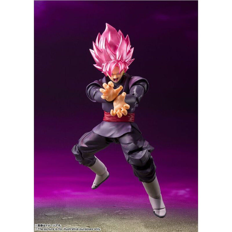 [PREORDINE] S.H. Figuarts Goku Black Super Saiyan Rosé Dragon Ball Super 14cm - TAMASHII NATIONS - Model Kit