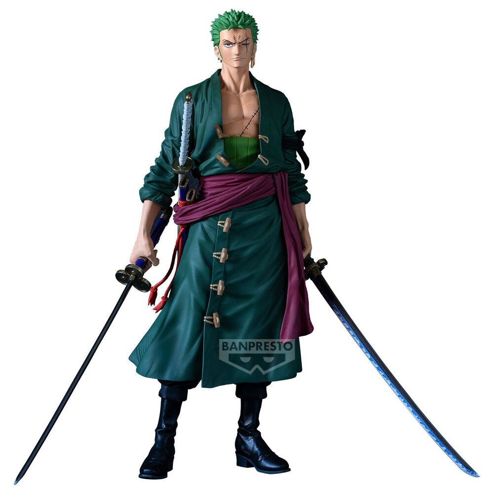 Action Figure Roronoa Zoro - Premium The Anime - 30cm - BANPRESTO - Model Kit