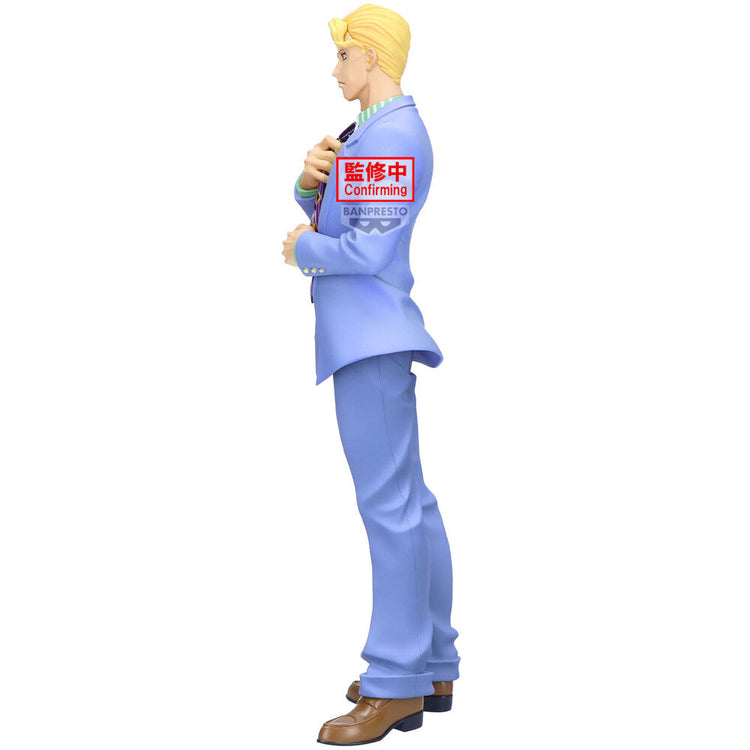 Action Figure Yoshikage Kira - JoJo's Bizarre Adventure - 22 cm - BANPRESTO - Model Kit