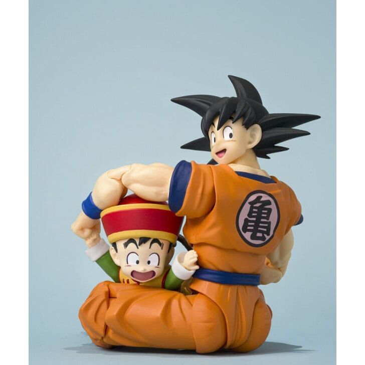 [PREORDINE] S.H. Figuarts Son Goku & Son Gohan Kid & Nuvola Kintoun Dragon Ball Z - TAMASHII NATIONS - Model Kit