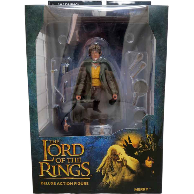 Figura di Merry Deluxe - Il Signore degli Anelli 10cm - DIAMOND SELECT - Model Kit