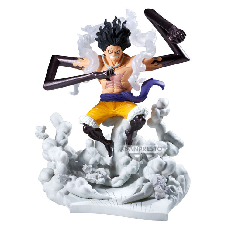 [PREORDINE] Action Figure Monkey D. Luffy Gear 4 Senkokkei - One Piece 15cm - BANPRESTO - Model Kit