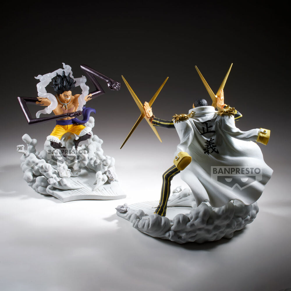 [PREORDINE] Action Figure Monkey D. Luffy Gear 4 Senkokkei - One Piece 15cm - BANPRESTO - Model Kit