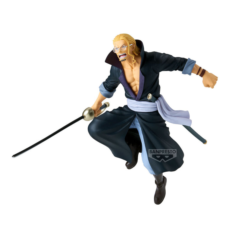 [PREORDINE] Action Figure Silvers Rayleigh Battle Record - One Piece 16cm - BANPRESTO - Model Kit