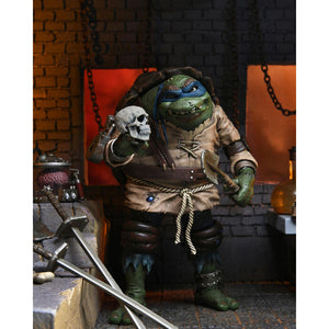 Action Figure Ultimate Leonardo Hunchback - Tartarughe Ninja 18cm - NECA - Model Kit