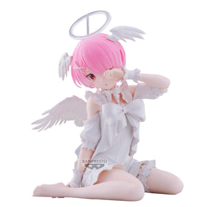 [PREORDINE] Action Figure Ram Sweet Angel Relax Time Re:Zero 13cm - BANPRESTO - Model Kit