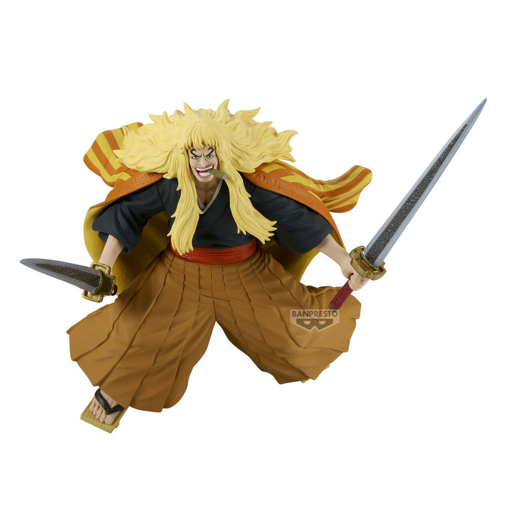 [PREORDINE] Action Figure Shiki il Leone Dorato Battle Record - One Piece 16cm - BANPRESTO - Model Kit