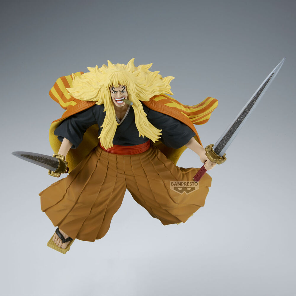 [PREORDINE] Action Figure Shiki il Leone Dorato Battle Record - One Piece 16cm - BANPRESTO - Model Kit