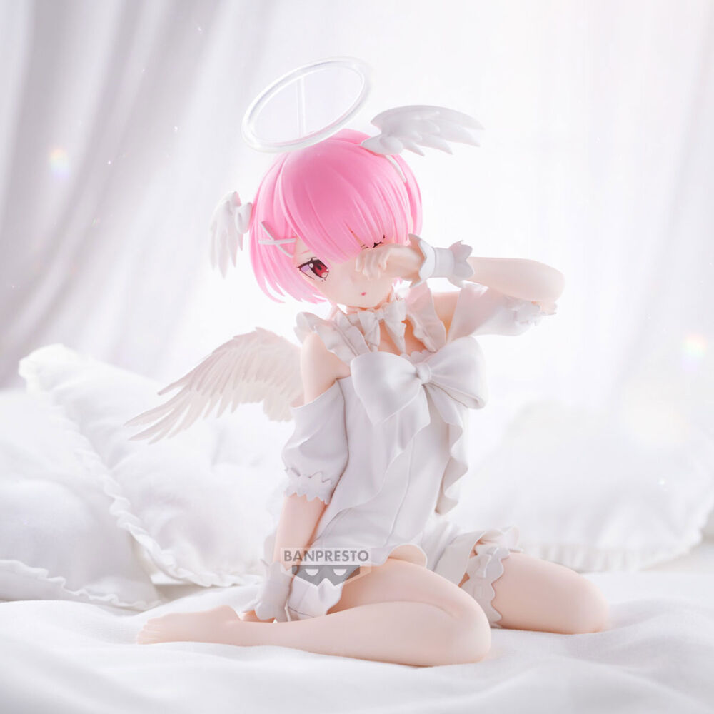 [PREORDINE] Action Figure Ram Sweet Angel Relax Time Re:Zero 13cm - BANPRESTO - Model Kit