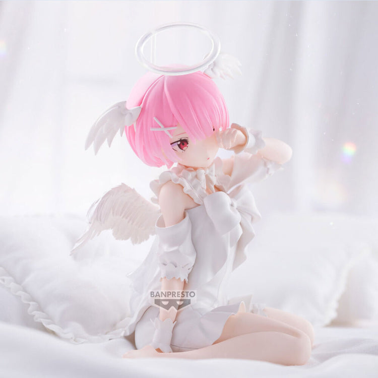 [PREORDINE] Action Figure Ram Sweet Angel Relax Time Re:Zero 13cm - BANPRESTO - Model Kit