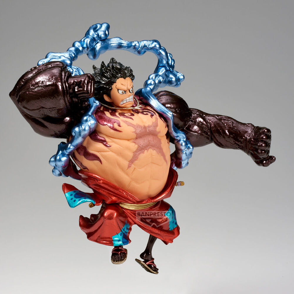 [PREORDINE] Action Figure Monkey D. Luffy Gear 4 Boundman King of Artist 17cm - BANPRESTO - Model Kit