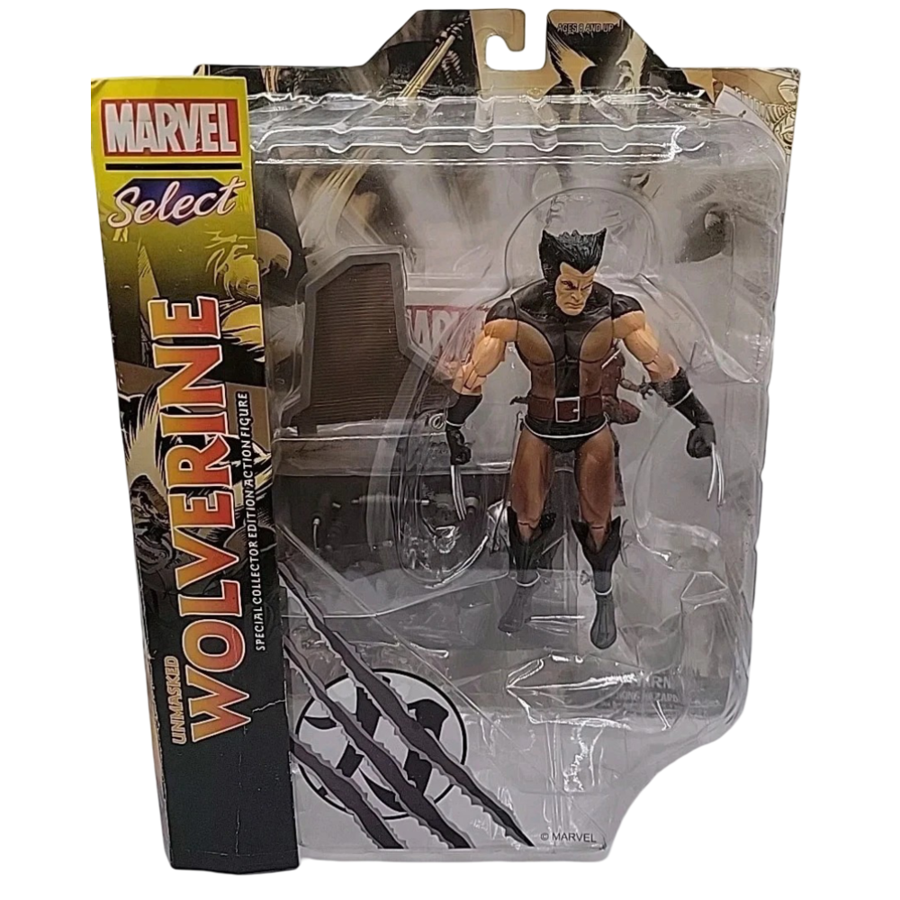 Wolverine Marvel Select: Action Figure 18cm - Diamond Select - DIAMOND SELECT - Model Kit