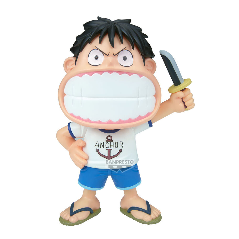 [PREORDINE] Action Figure Monkey D. Luffy Big Sofvimates One Piece 15cm - BANPRESTO - Model Kit