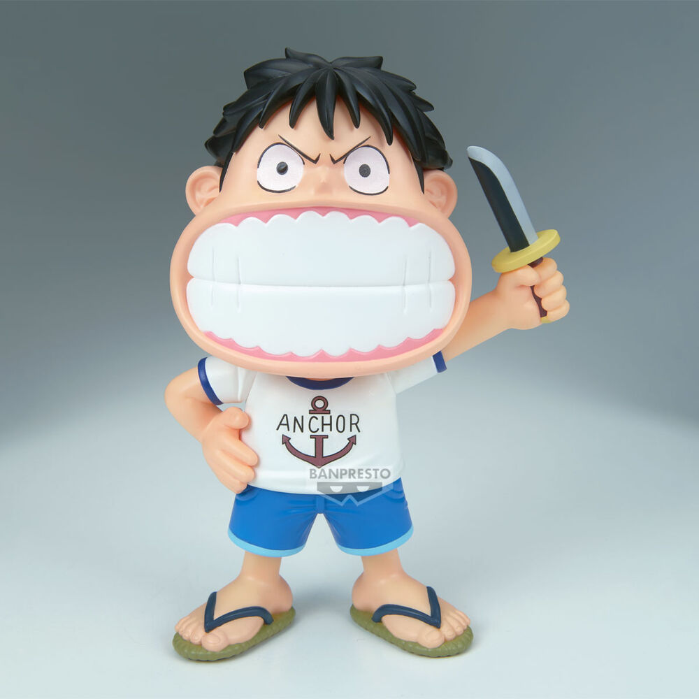 [PREORDINE] Action Figure Monkey D. Luffy Big Sofvimates One Piece 15cm - BANPRESTO - Model Kit