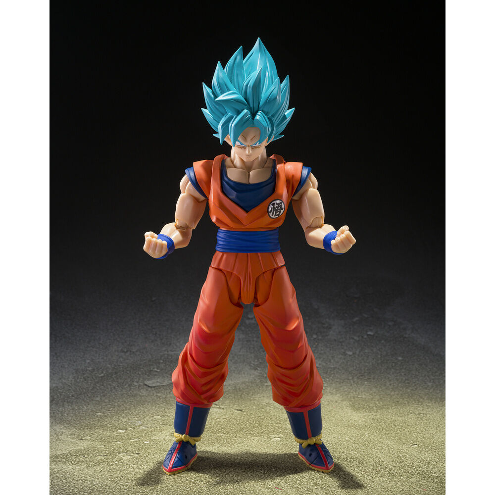 [PREORDINE] S.H.Figuarts Super Saiyan God Super Saiyan Son Goku Blue Power Transcending Limits Dragon Ball Super 14,5cm