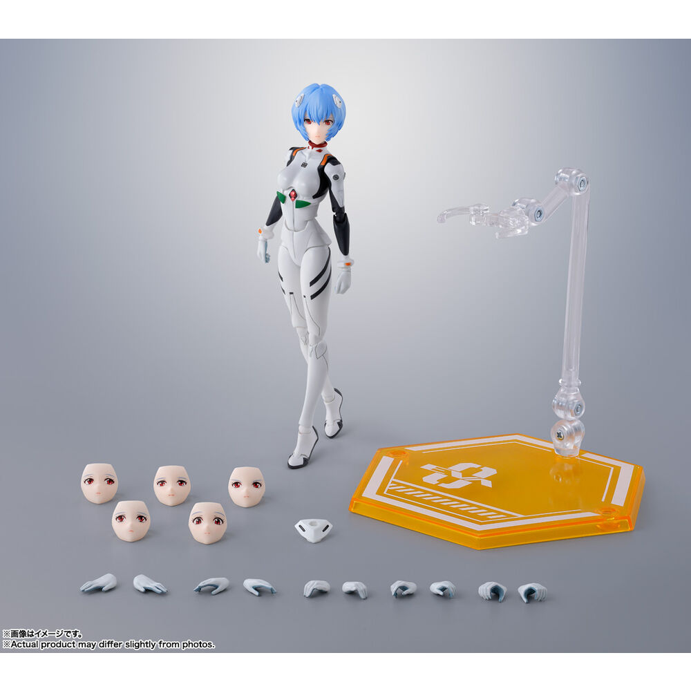 [PREORDINE] S.H. Figuarts: Rei Ayanami - Evangelion - Action Figure 13,5cm - TAMASHII NATIONS - Model Kit
