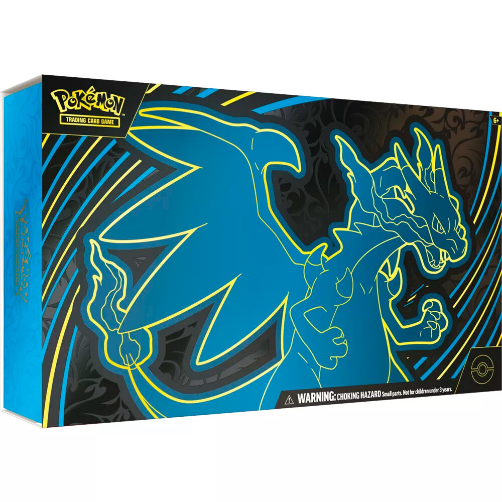 Estuche Ultra Premium Carte Pokémon Mega-Charizard X - Edizione Latina - POKEMON JUEGO DE CARTAS - Model Kit