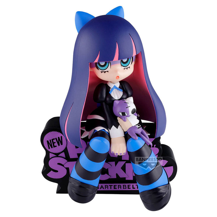 [PREORDINE] Action Figure Stocking Monitor Top Figz - Panty & Stocking with Garterbelt 12cm - BANPRESTO - Model Kit