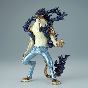 [PREORDINE] Action Figure Rob Lucci King of Artist One Piece 13cm - BANPRESTO - Model Kit