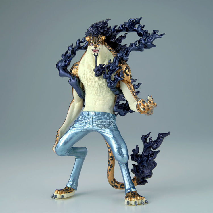[PREORDINE] Action Figure Rob Lucci King of Artist One Piece 13cm - BANPRESTO - Model Kit