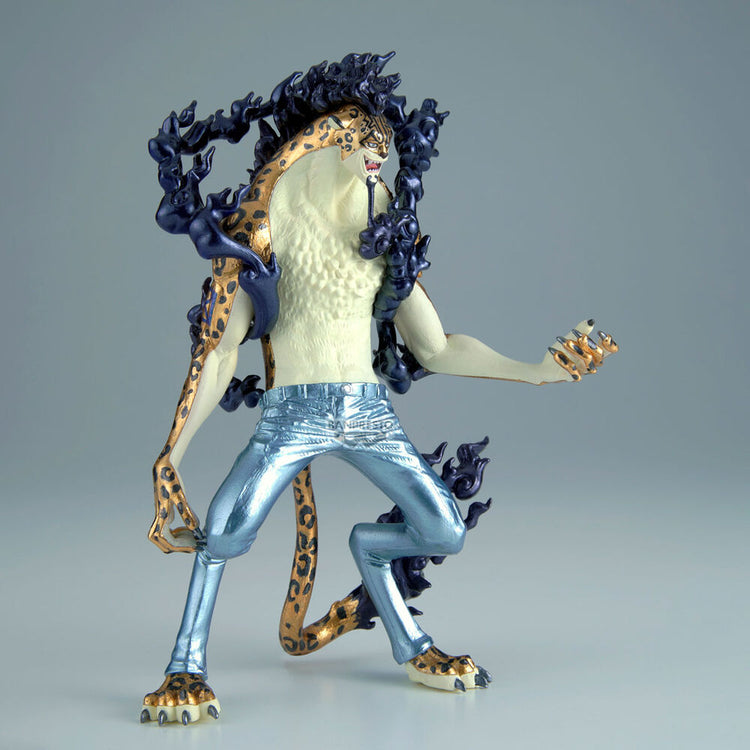 [PREORDINE] Action Figure Rob Lucci King of Artist One Piece 13cm - BANPRESTO - Model Kit