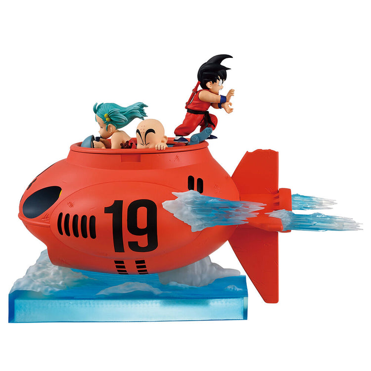 [PREORDINE] Action Figure Dragon Ball: Son Goku, Bulma & Krillin vs Red Ribbon Army 16cm - BANPRESTO - Model Kit