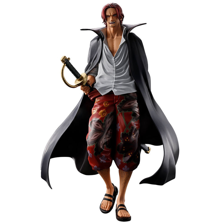[PREORDINE] Action Figure Shanks - Red Hair Pirates - One Piece Ichibansho 21cm - BANPRESTO - Model Kit