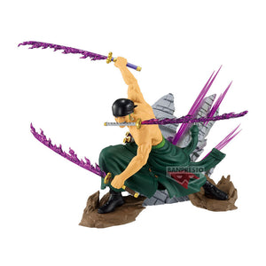 [PREORDINE] Action Figure Roronoa Zoro Theorama - One Piece 21cm - BANPRESTO - Model Kit