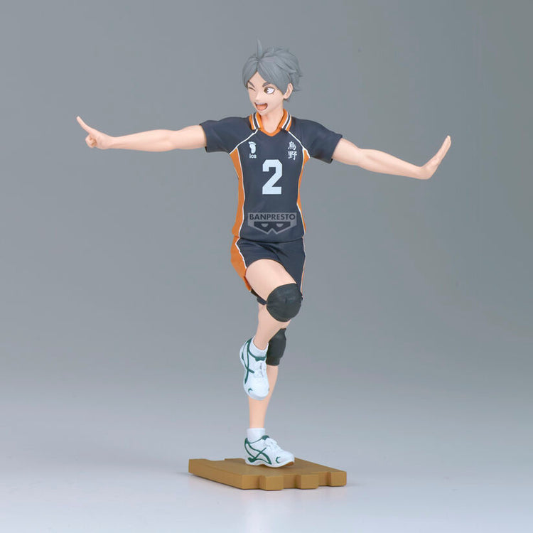 [PREORDINE] Action Figure Koshi Sugawara Haikyu!! - 14cm - BANPRESTO - Model Kit