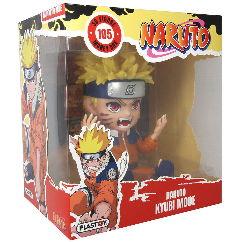 [PREORDINE] Salvadanaio Naruto Kyubi Mode 15cm - PLASTOY - Model Kit