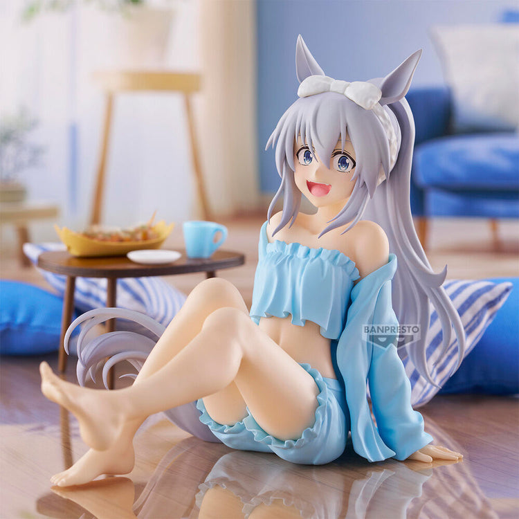[PREORDINE] Action Figure Tamamo Cross Relax Time Umamusume Cinderella Gray 13cm - BANPRESTO - Model Kit