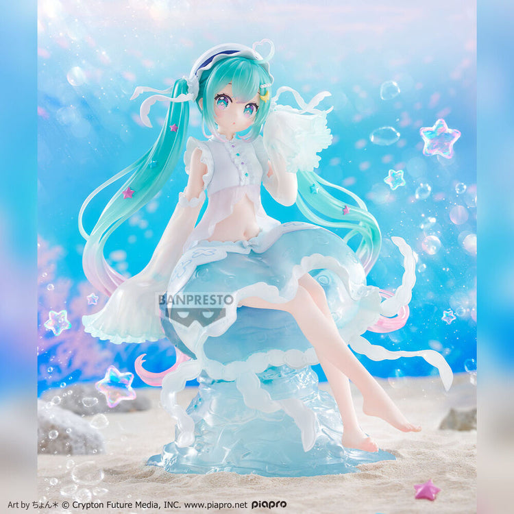 [PREORDINE] Hatsune Miku Clearluxe Jellyfish - Action Figure 20cm - BANPRESTO - Model Kit