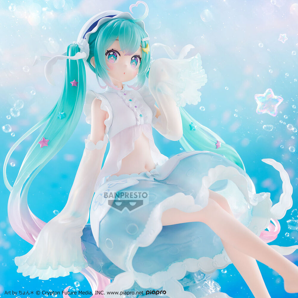 [PREORDINE] Hatsune Miku Clearluxe Jellyfish - Action Figure 20cm - BANPRESTO - Model Kit