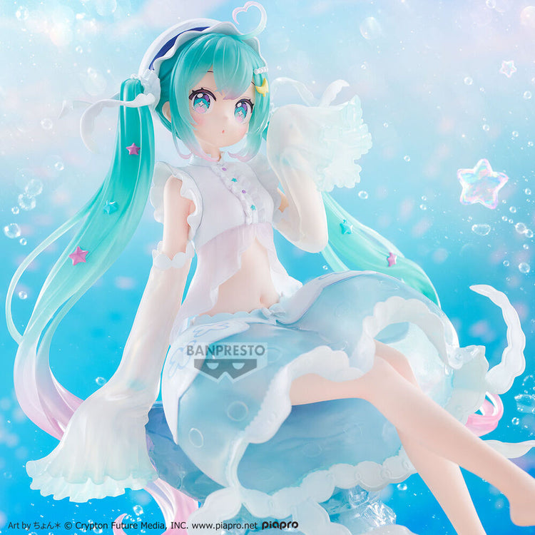 [PREORDINE] Hatsune Miku Clearluxe Jellyfish - Action Figure 20cm - BANPRESTO - Model Kit