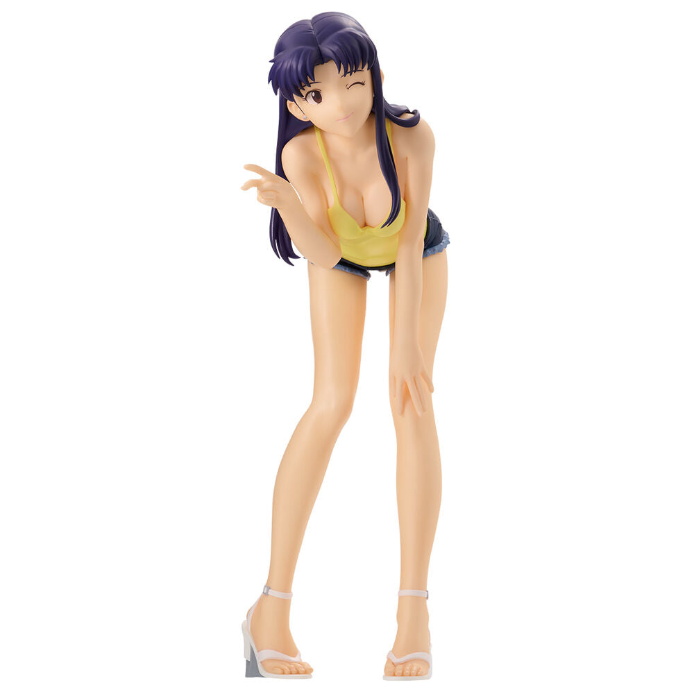 [PREORDINE] Action Figure Ichibansho Misato Katsuragi Evangelion - 17cm - BANPRESTO - Model Kit