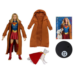[PREORDINE] Action Figure Supergirl & Krypto Gold Label Collection Deluxe Theatrical Edition 18cm - MCFARLANE TOYS - Model Kit