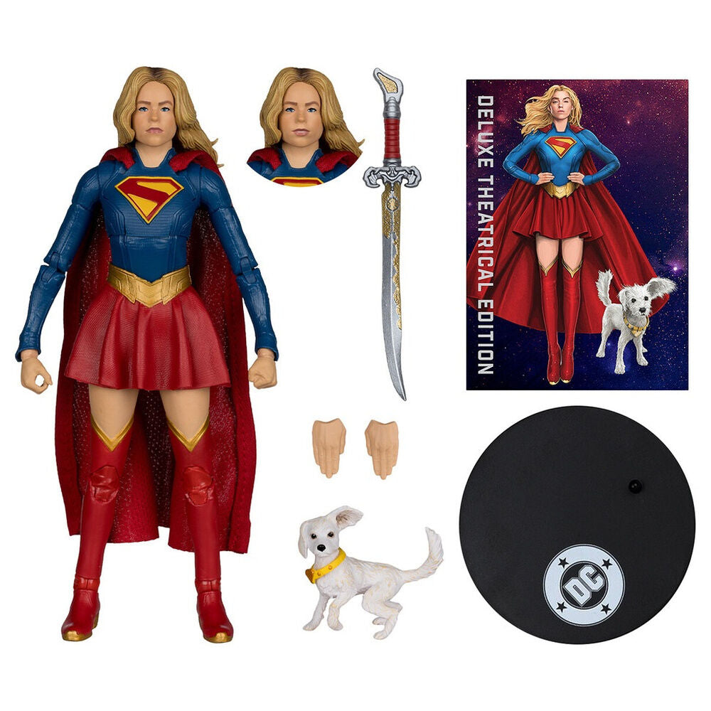 [PREORDINE] Action Figure Supergirl & Krypto Deluxe Theatrical Edition 18cm - MCFARLANE TOYS - Model Kit