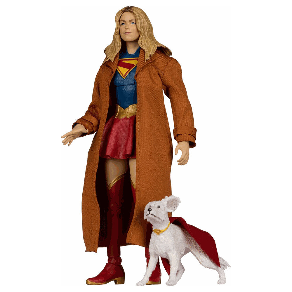 [PREORDINE] Action Figure Supergirl & Krypto Gold Label Collection Deluxe Theatrical Edition 18cm - MCFARLANE TOYS - Model Kit