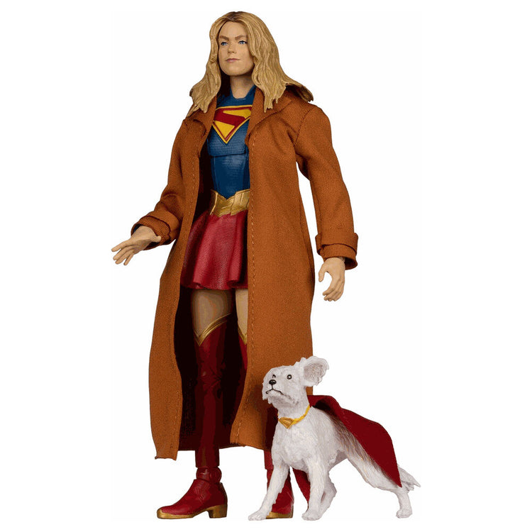[PREORDINE] Action Figure Supergirl & Krypto Gold Label Collection Deluxe Theatrical Edition 18cm - MCFARLANE TOYS - Model Kit