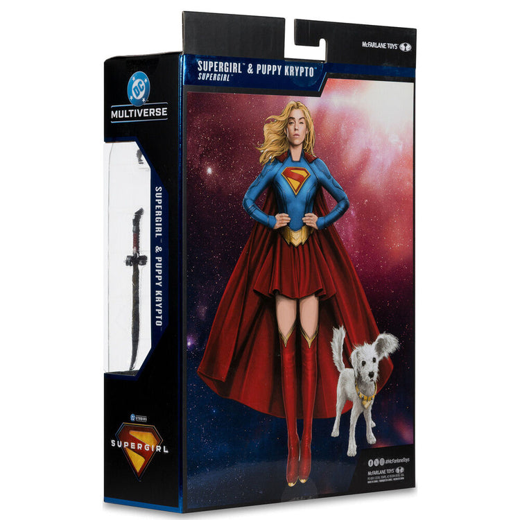 [PREORDINE] Action Figure Supergirl & Krypto Deluxe Theatrical Edition 18cm - MCFARLANE TOYS - Model Kit