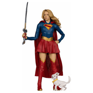 [PREORDINE] Action Figure Supergirl & Krypto Deluxe Theatrical Edition 18cm - MCFARLANE TOYS - Model Kit